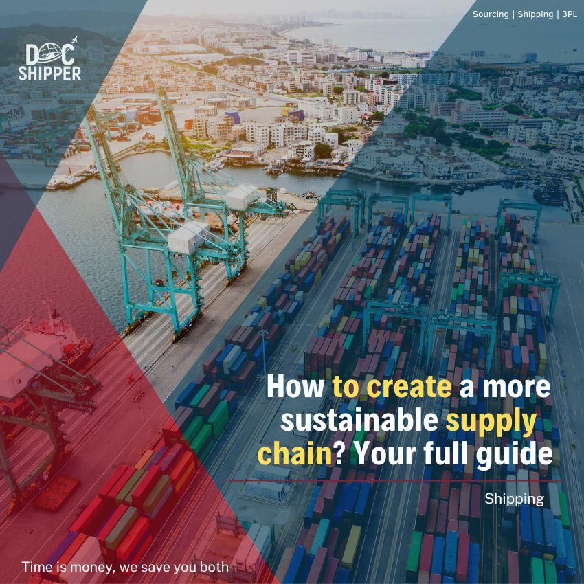 How to create a more sustainable supply chain? Your full guide