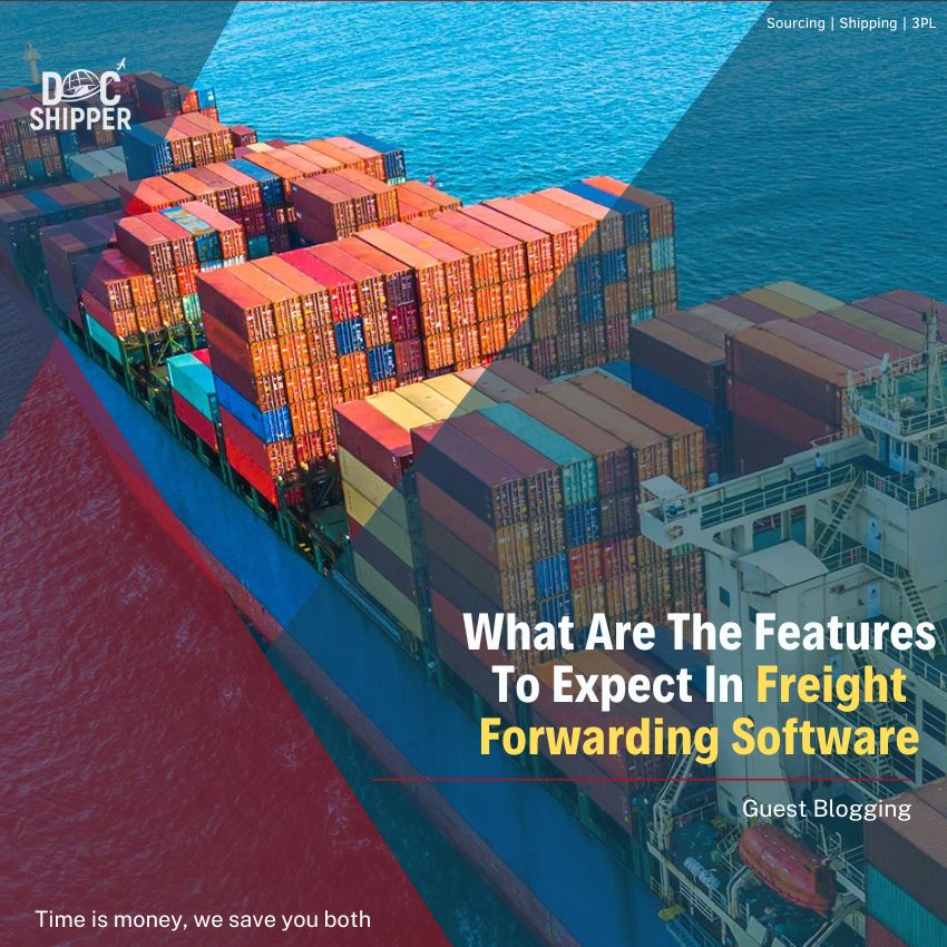 The feature to expect in freight forwarding software