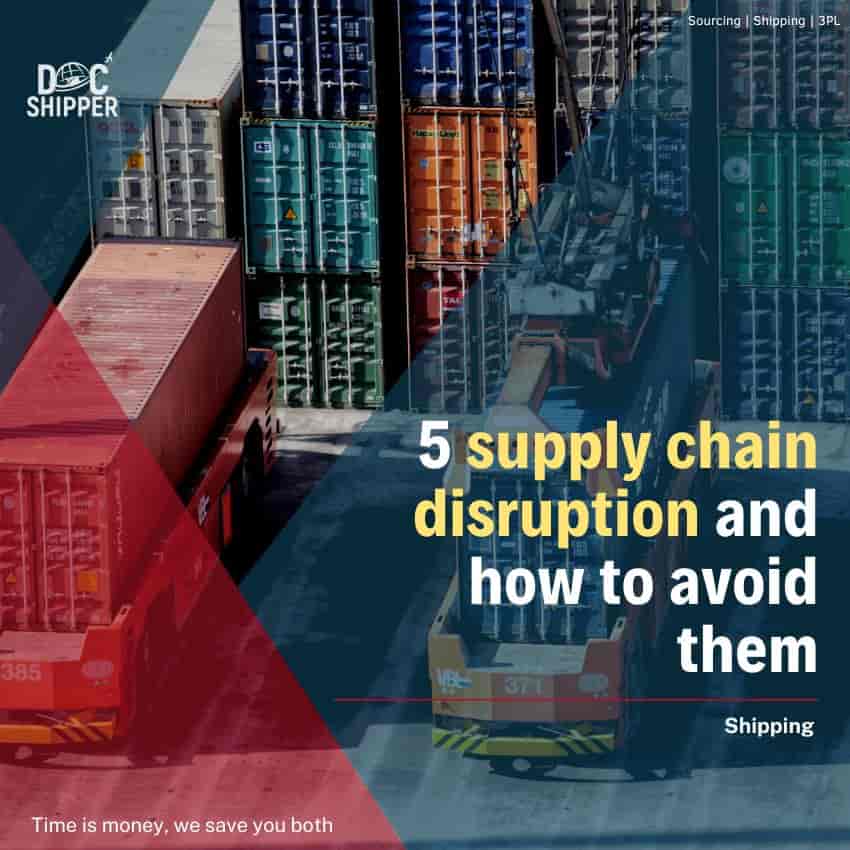 5 supply chain disruption and how to avoid them