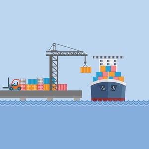 container-ship
