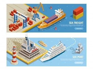sea-transportation-isometric